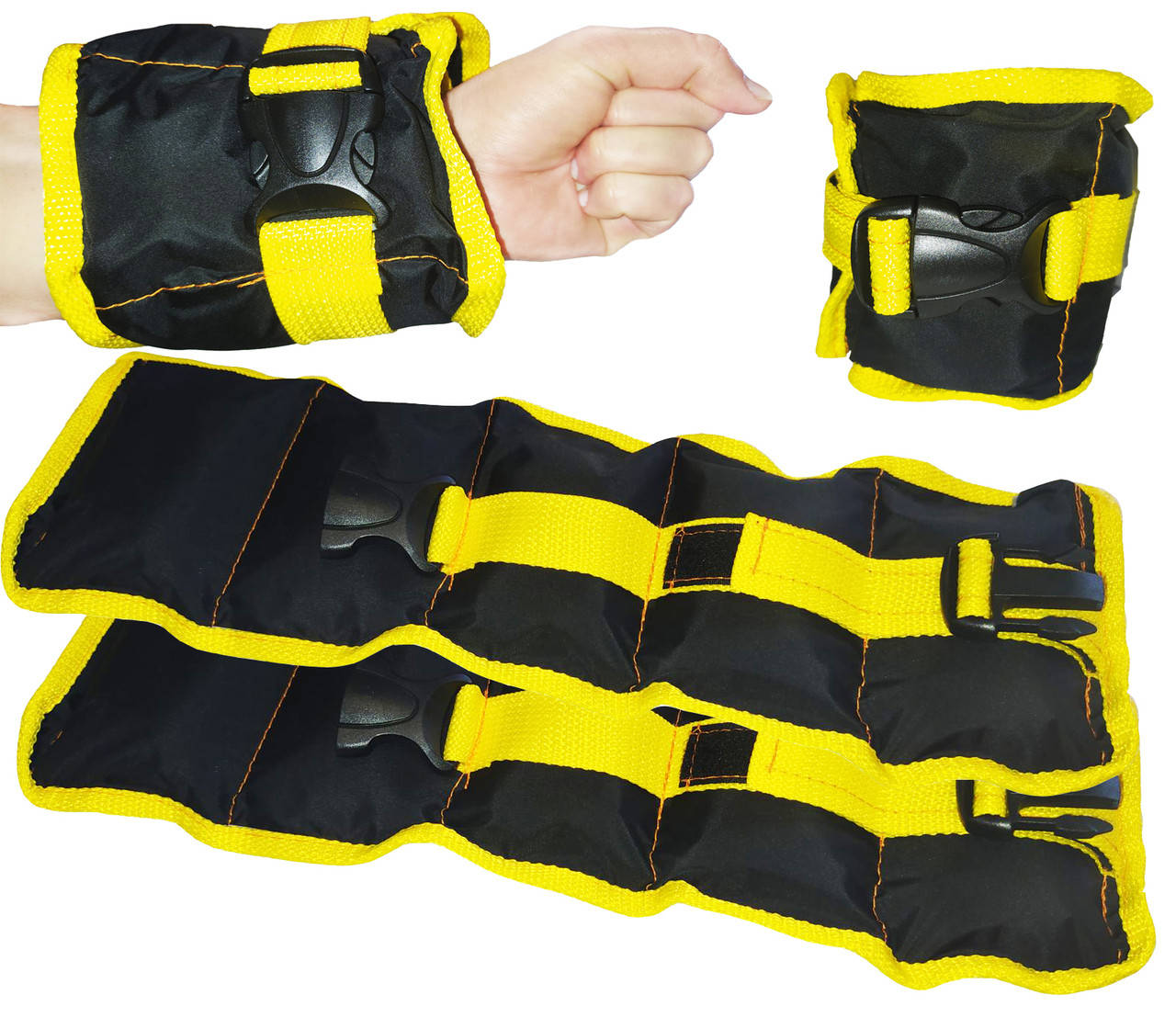 Утяжелители для ног и рук по 1 кг ( 2 шт по 1 кг)
Утяжелители для ног и рук по 1 кг ( 2 шт по 1 кг)