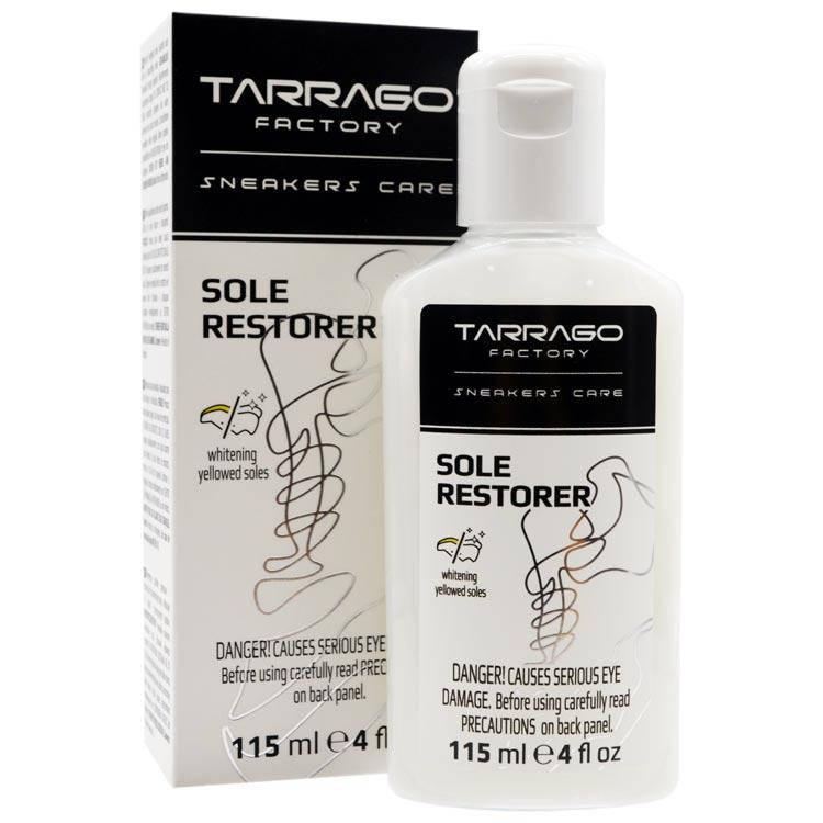 Восстановитель-отбеливатель для белых резиновых подошв кроссовок Tarrago Sneakers Sole Restorer 125 ml
Восстановитель-отбеливатель для белых резиновых подошв кроссовок Tarrago Sneakers Sole Restorer 125 ml