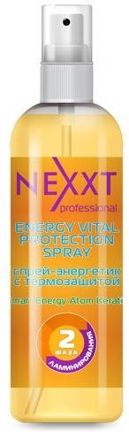 Спрей-энергетик с термозащитой Фаза 2 "Ламинирования" Nexxt Professional Energy Vital Protection Spray 250 мл
Спрей-энергетик с термозащитой Фаза 2 "Ламинирования" Nexxt Professional Energy Vital Protection Spray 250 мл