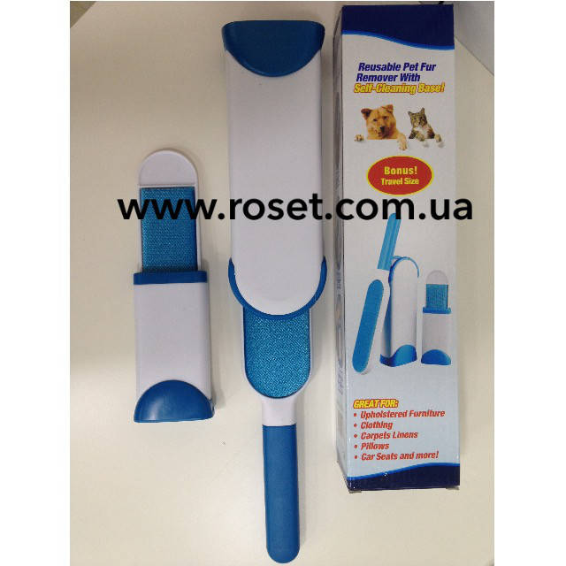 Очищающая щетка от шерсти Rеusablе Pеt Fur Rеmоvеr, Белый 
Очищающая щетка от шерсти Rеusablе Pеt Fur Rеmоvеr, Белый