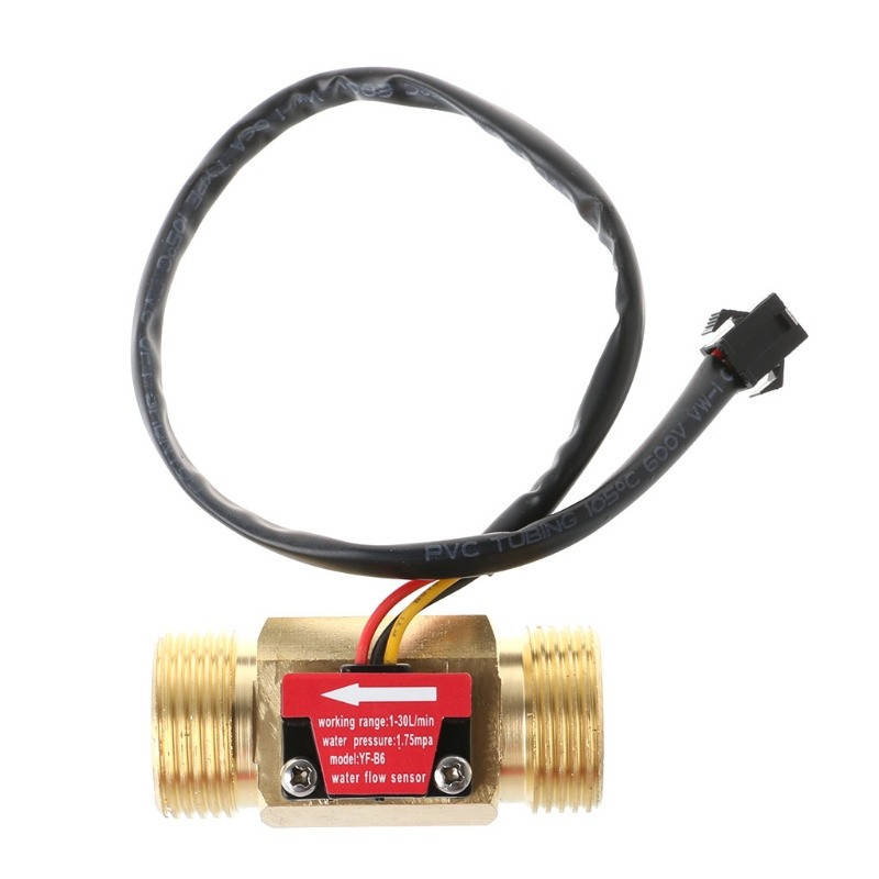 Датчик расхода YF-B6, G3/4
Датчик расхода YF-B6, G3/4