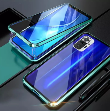 Магнитный металл чехол FULL GLASS 360° для Xiaomi Redmi Note 10 4G / Xiaomi Redmi Note 10S / Зеленый
Магнитный металл чехол FULL GLASS 360° для Xiaomi Redmi Note 10 4G / Xiaomi Redmi Note 10S / Зеленый