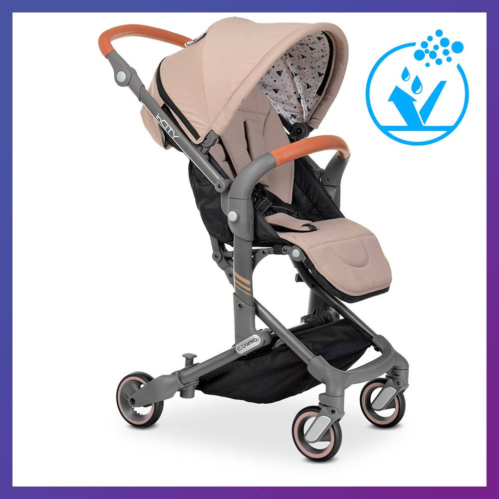 Детская прогулочная коляска-книжка с регулируемой спинкой El Camino ME 1068 Beige бежевая, Бежевый 
Детская прогулочная коляска-книжка с регулируемой спинкой El Camino ME 1068 Beige бежевая, Бежевый