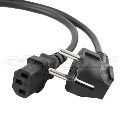 Кабель питания 220V для компьютера СЕЕ 7/4-С13 (сечение 3х0.75 мм²), биметалл, 1.8 м, Черный
Кабель питания 220V для компьютера СЕЕ 7/4-С13 (сечение 3х0.75 мм²), биметалл, 1.8 м, Черный