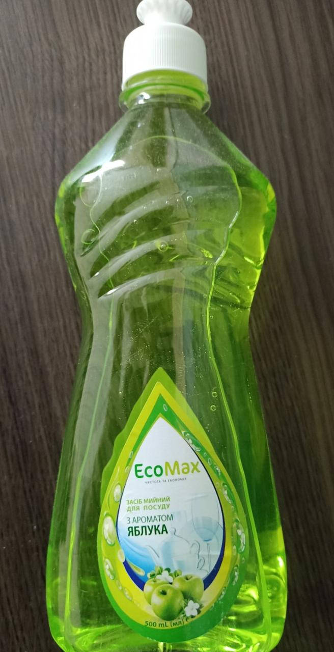 Моющее средство для посуды EcoMax, Яблоко 0,5 л
Моющее средство для посуды EcoMax, Яблоко 0,5 л