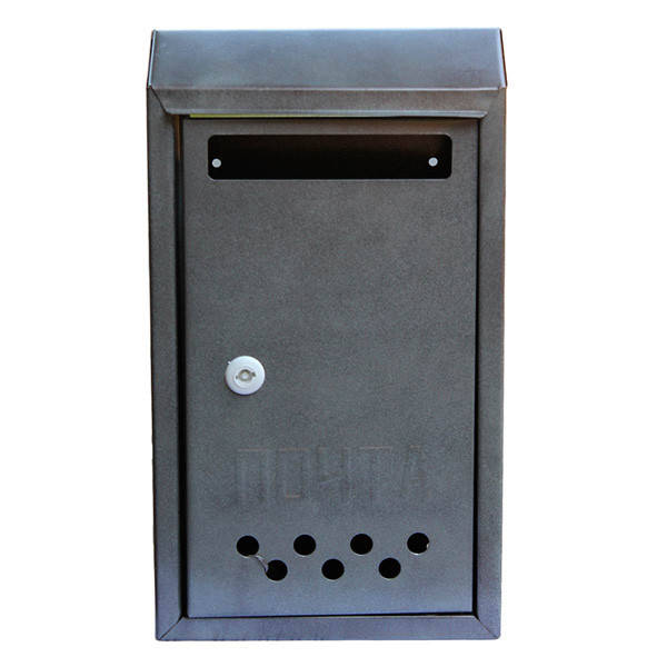 Почтовый ящик прямоугольный с пластик.замком 380х220х70мм 
Почтовый ящик прямоугольный с пластик.замком 380х220х70мм