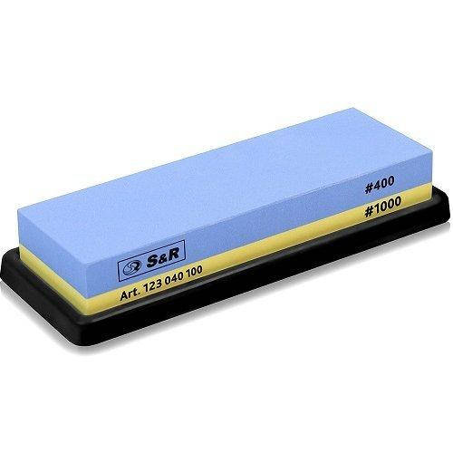 Брусок абразивний S&R двосторонній із зерном 400/1000 з силіконовою підложкою
Брусок абразивний S&R двосторонній із зерном 400/1000 з силіконовою підложкою