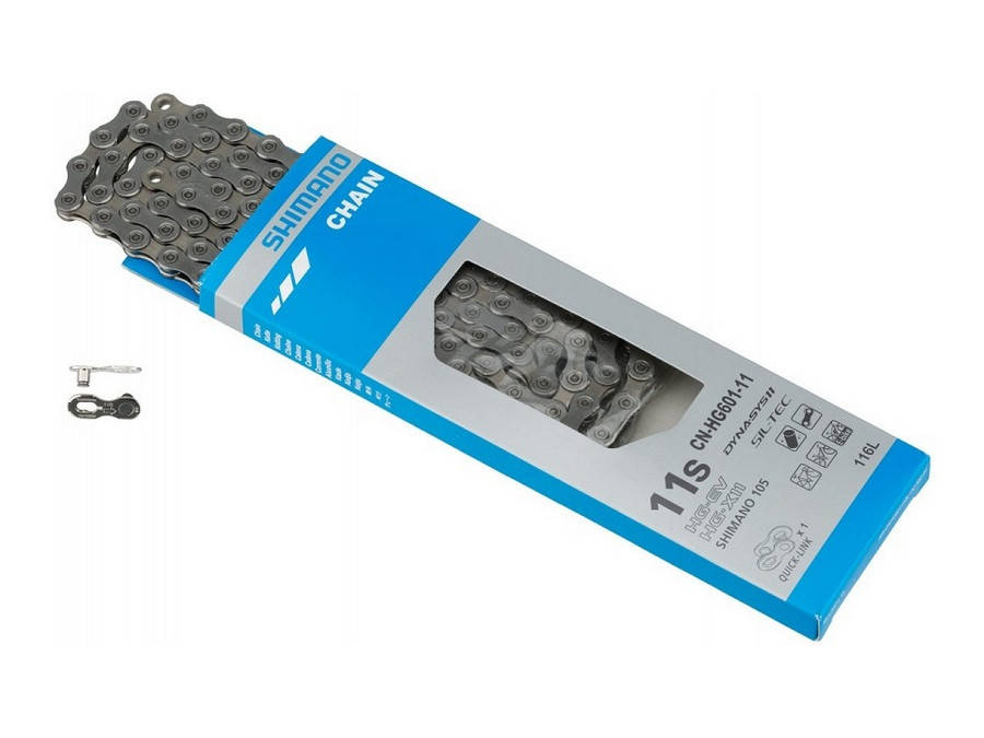 Цепь Shimano CN-HG601-11 SIL-TEC, Deore/105/SLX, с замком QUICK LINK (11 скоростей)
Цепь Shimano CN-HG601-11 SIL-TEC, Deore/105/SLX, с замком QUICK LINK (11 скоростей)