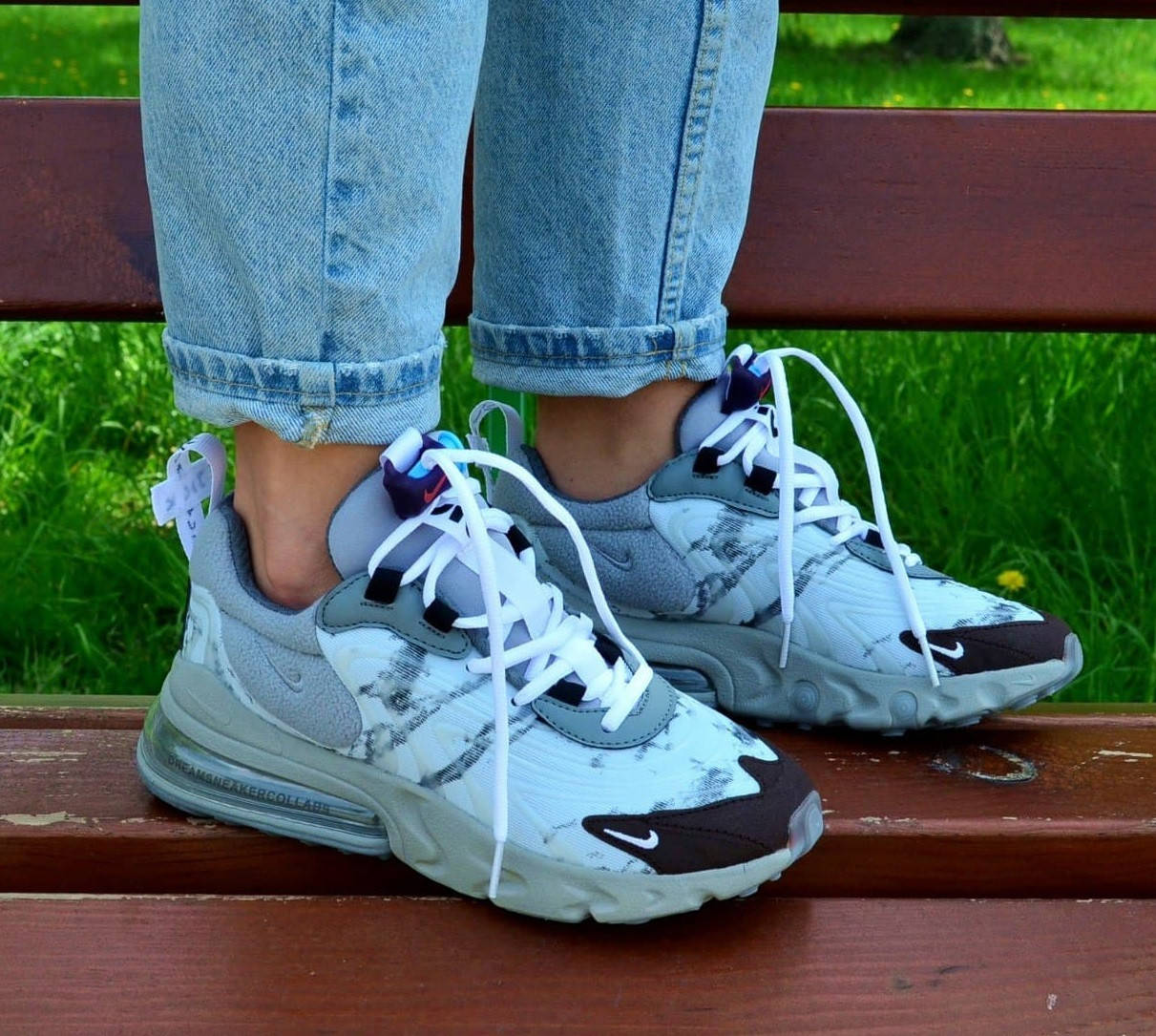 Женские кроссовки Nike Air Max 270 React Travis Scott Cactus (найк аир макс 270 реакт), Серый
Женские кроссовки Nike Air Max 270 React Travis Scott Cactus (найк аир макс 270 реакт), Серый
