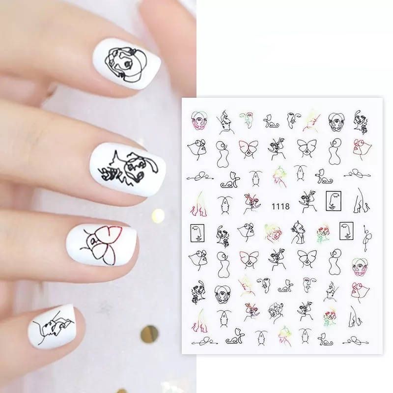 Наклейки для ногтей - 3D стикеры JOYFUL NAIL "Абстракция" для дизайна ногтей на клейкой основе №1118
Наклейки для ногтей - 3D стикеры JOYFUL NAIL "Абстракция" для дизайна ногтей на клейкой основе №1118
