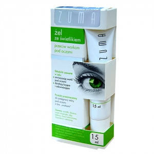 ZUMA, гель против мешков под глазами, 15мл
ZUMA, гель против мешков под глазами, 15мл