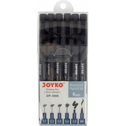 Набір лінеров чорні JOYKO 6шт
Набір лінеров чорні JOYKO 6шт