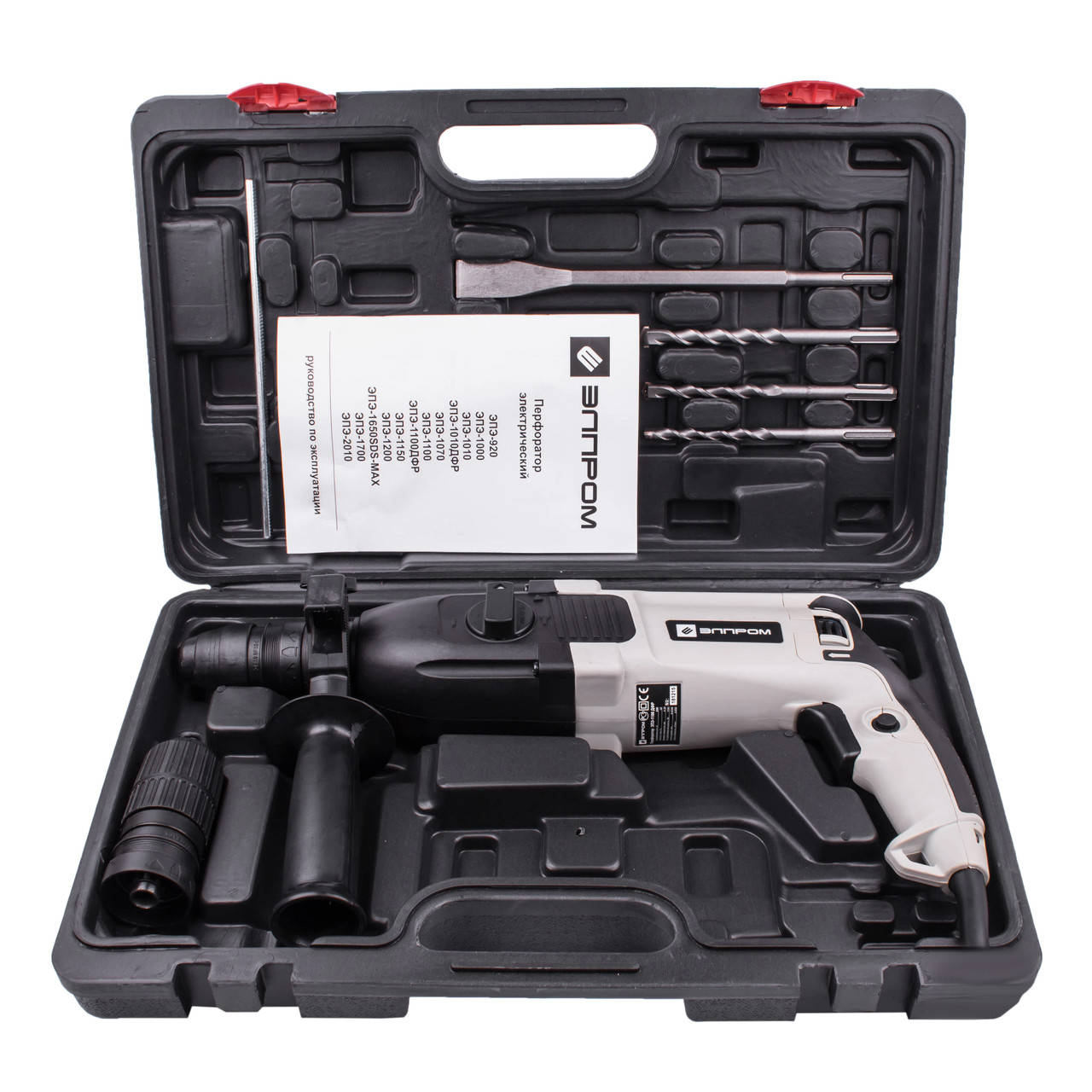 Перфоратор Элпром ЭПЭ-1100 ДФР
Перфоратор Элпром ЭПЭ-1100 ДФР