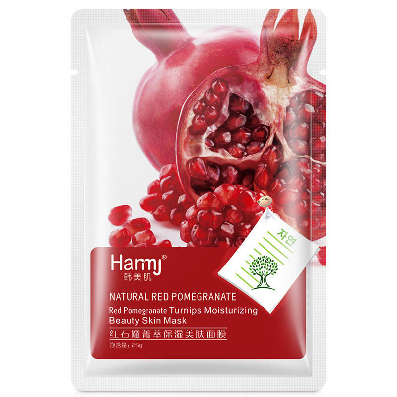 Питательная маска с экстрактом граната Harmj Red Pomegranate Turnips Moisturizing Beauty Skin Mask, 25г
Питательная маска с экстрактом граната Harmj Red Pomegranate Turnips Moisturizing Beauty Skin Mask, 25г
