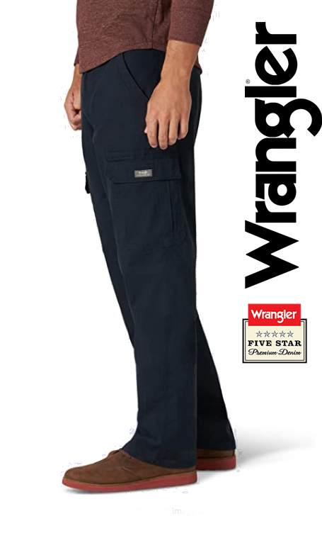 Брюки карго мужские Wrangler® ZM7 Five Star Flex / темно-синий цвет / свободный крой / прямая штанина /из США W34, L32
Брюки карго мужские Wrangler® ZM7 Five Star Flex / темно-синий цвет / свободный крой / прямая штанина /из США W34, L32