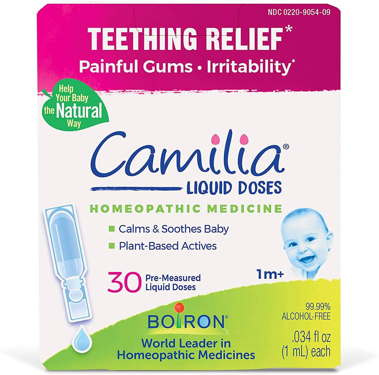 Boiron Camilia капли для облегчение боли при прорезывании зубов, 30 жидких доз
Boiron Camilia капли для облегчение боли при прорезывании зубов, 30 жидких доз