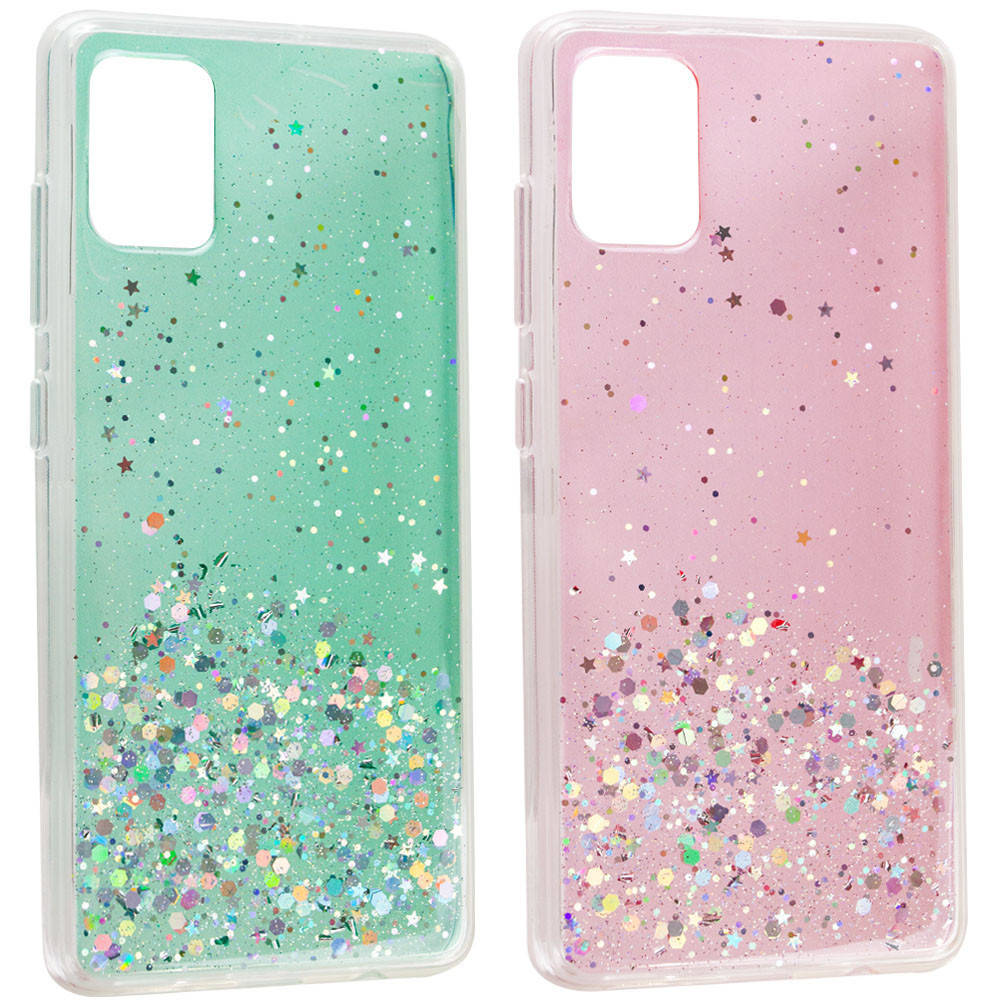 TPU чехол Star Glitter для Samsung Galaxy A51 
TPU чехол Star Glitter для Samsung Galaxy A51