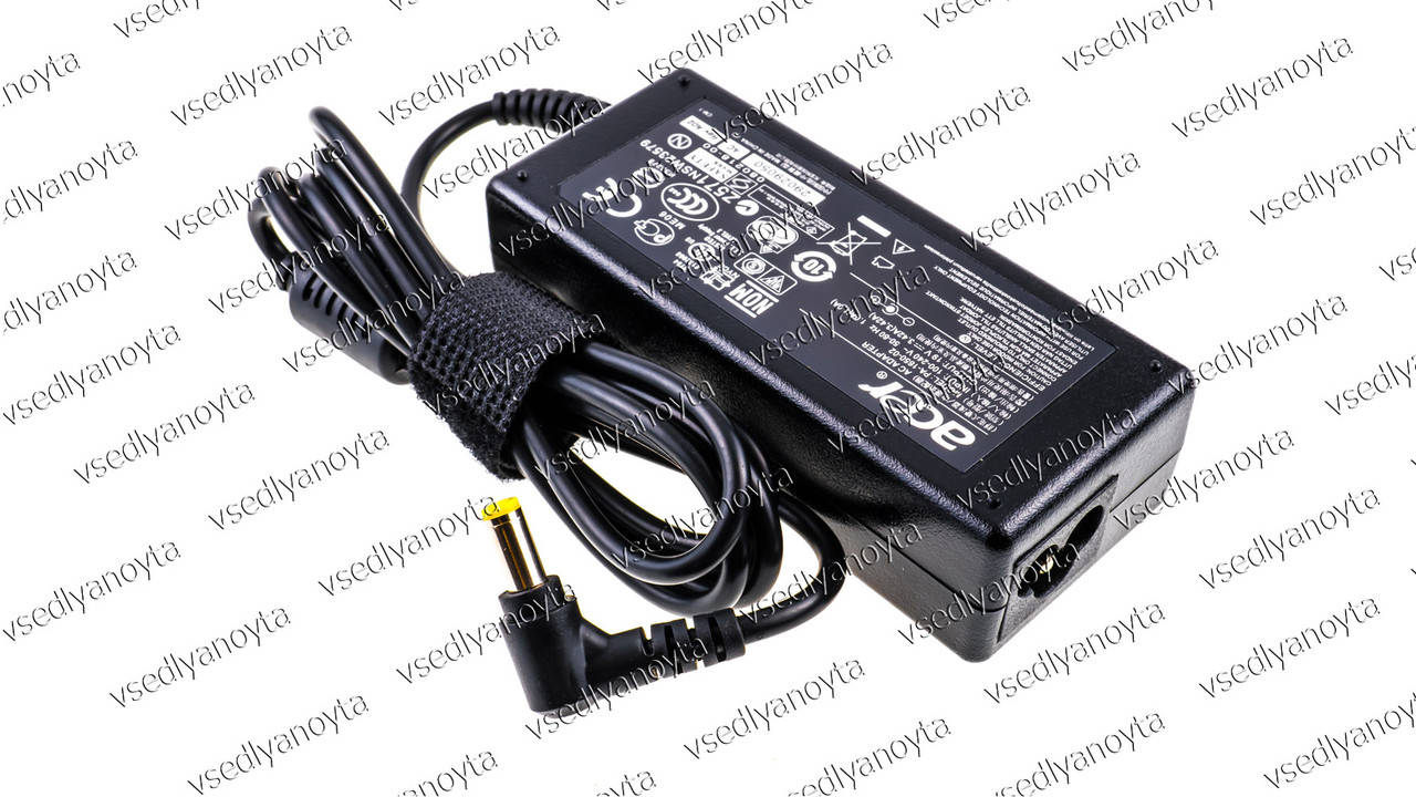 Блок питания для ноутбука ACER 19V, 3.42A, 65W, 5.5*1.7мм, L-образный разъём, black (без кабеля!) 
Блок питания для ноутбука ACER 19V, 3.42A, 65W, 5.5*1.7мм, L-образный разъём, black (без кабеля!)