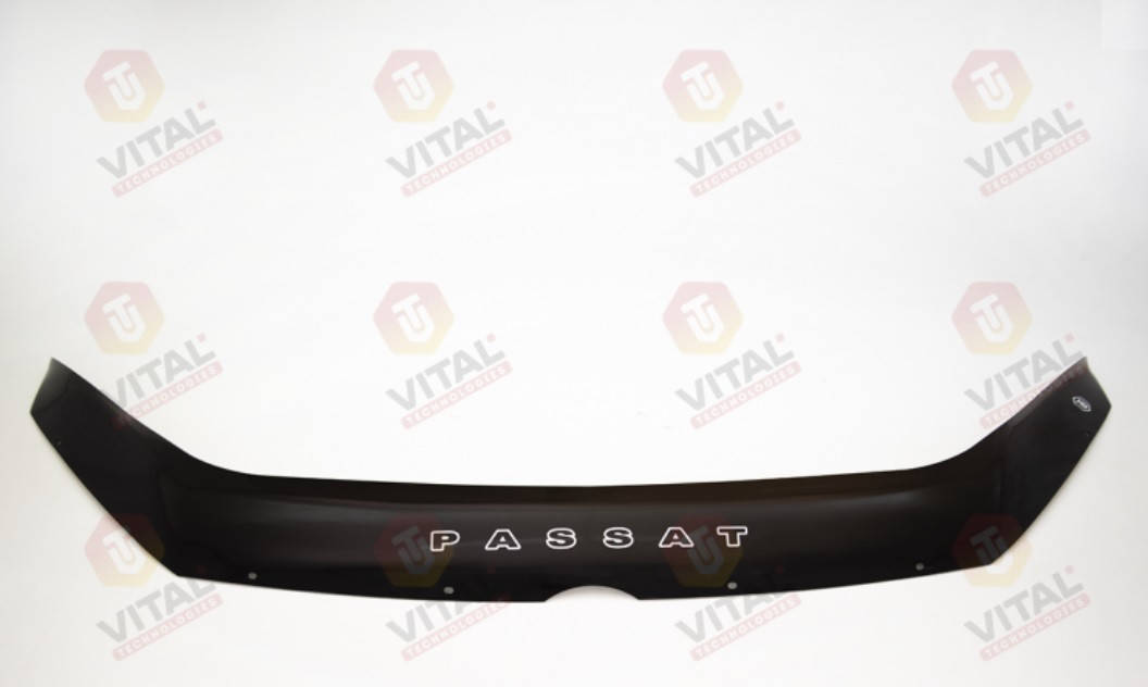 Дефлектор капота VT52 (мухобойка) Volkswagen VW Passat B7 2010-2015 Europe + USA, Vip Tuning, VW37
Дефлектор капота VT52 (мухобойка) Volkswagen VW Passat B7 2010-2015 Europe + USA, Vip Tuning, VW37