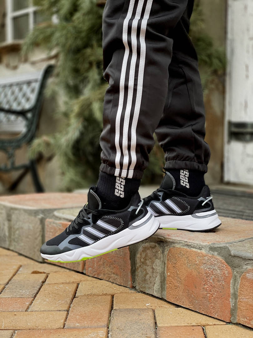 Adidas мужские летние черные кроссовки на шнурках.Весенние мужские текстильные кроссы, Черный
Adidas мужские летние черные кроссовки на шнурках.Весенние мужские текстильные кроссы, Черный