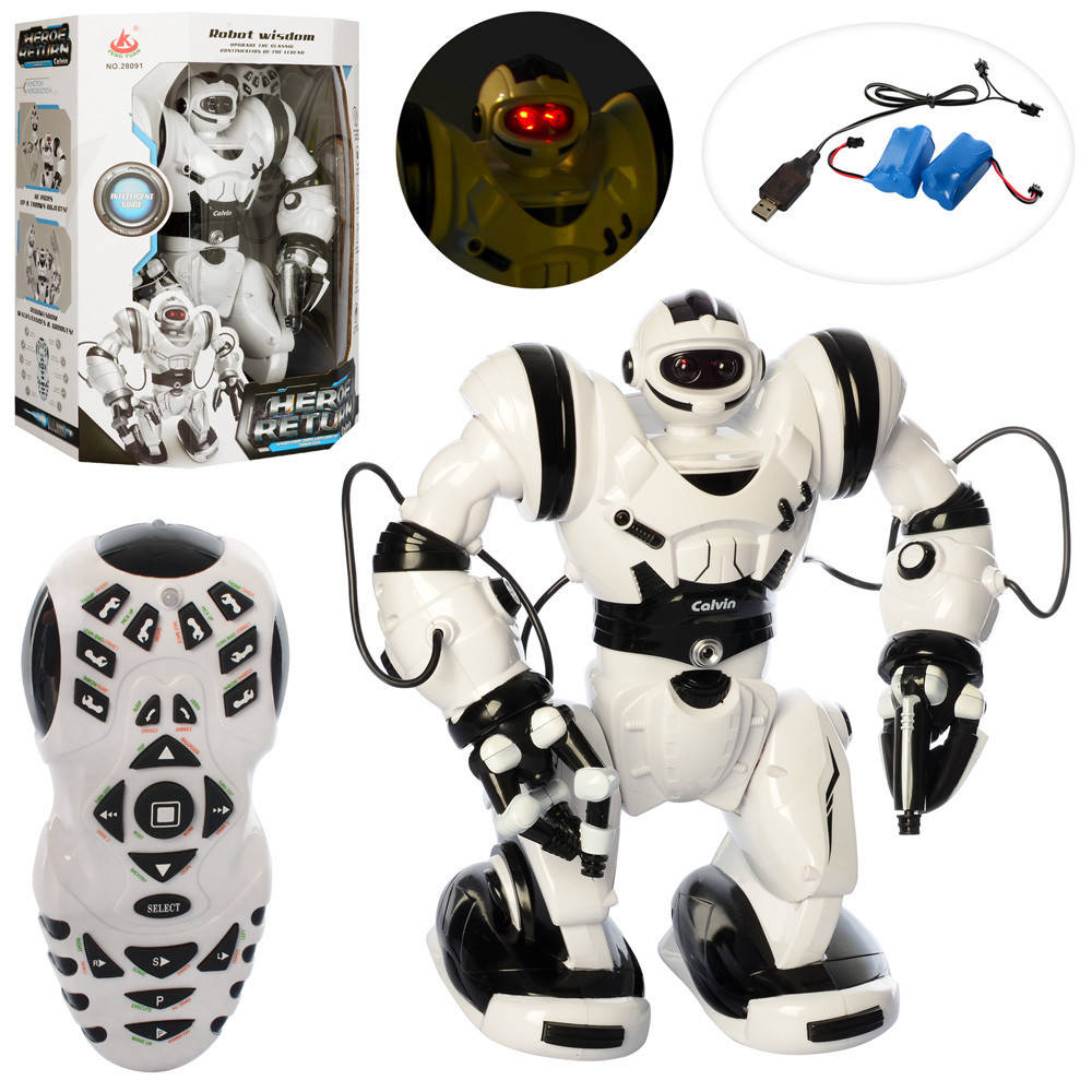 Интерактивный робот на радиоуправлении, Calvin Robot Wisdom на пульте управления, арт. 28091
Интерактивный робот на радиоуправлении, Calvin Robot Wisdom на пульте управления, арт. 28091