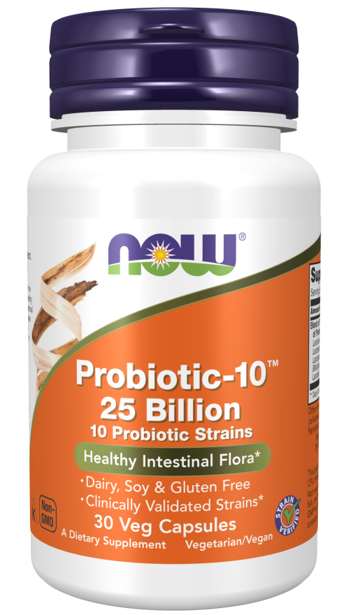 Пробиотик Now Foods - Probiotic-10™ 25 Billion (30 капсул) (срок годности до 06.09.2022)
Пробиотик Now Foods - Probiotic-10™ 25 Billion (30 капсул) (срок годности до 06.09.2022)