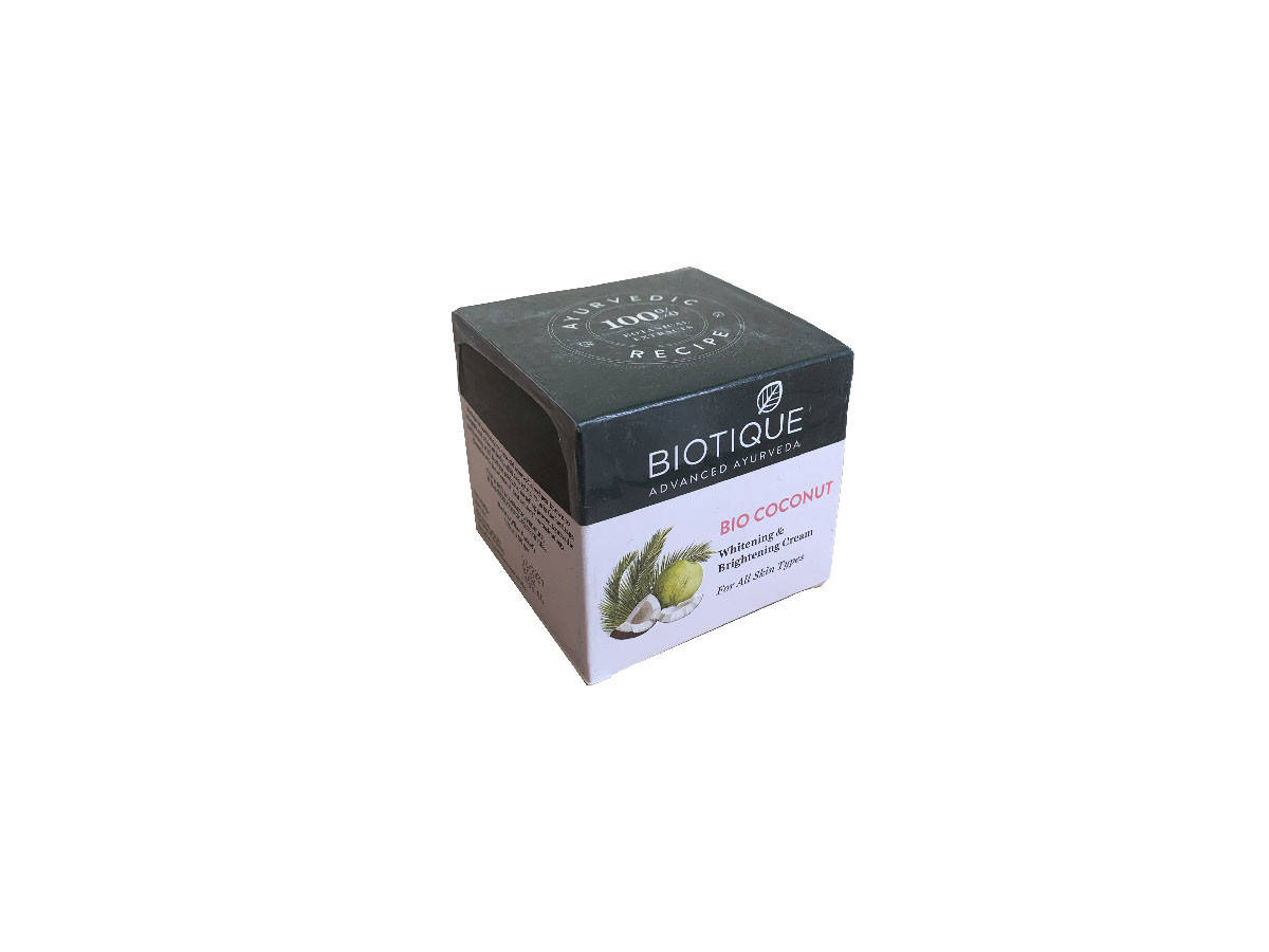 BIO COCONUT WHITENING & BRIGHTENING CREAM (50GM) BIOTIQUE, ОТБЕЛИВАЮЩИЙ КРЕМ ДЛЯ ЛИЦА БИО КОКОС
BIO COCONUT WHITENING & BRIGHTENING CREAM (50GM) BIOTIQUE, ОТБЕЛИВАЮЩИЙ КРЕМ ДЛЯ ЛИЦА БИО КОКОС