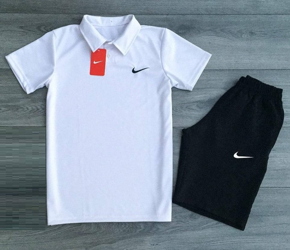 Мужской летний костюм Nike поло футболка и шорты комплект Найк с шортами белый с черным значек вышивка
Мужской летний костюм Nike поло футболка и шорты комплект Найк с шортами белый с черным значек вышивка