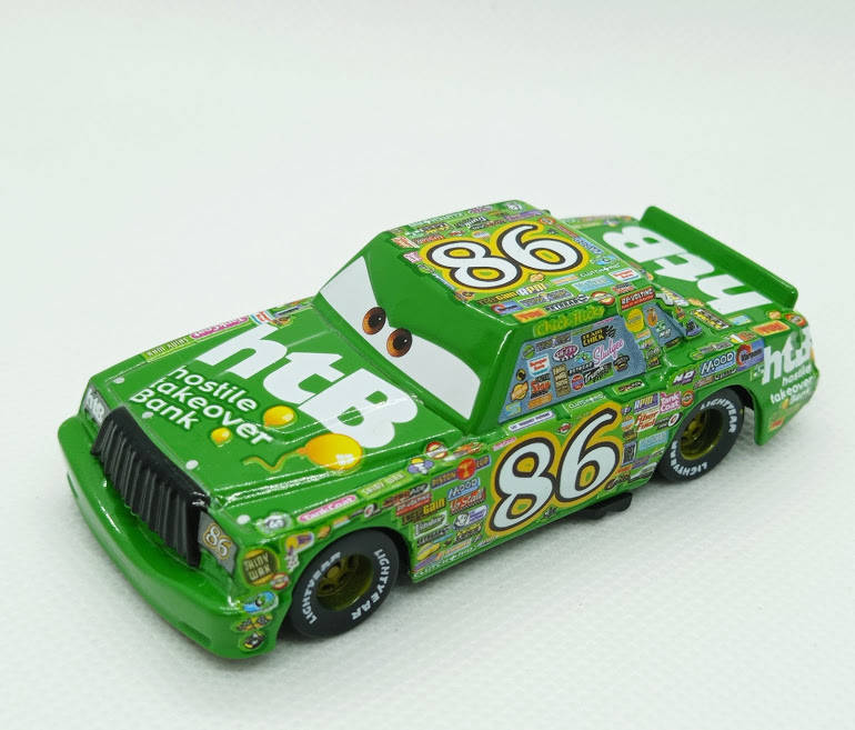 Тачки: Чик Хикс (Cars: CHICK HICKS). Чико Хикс Тачки (Cars: Piston Cup CHICK HICKS). Машинка Тачки: Чіко Хікс, Зелёный
Тачки: Чик Хикс (Cars: CHICK HICKS). Чико Хикс Тачки (Cars: Piston Cup CHICK HICKS). Машинка Тачки: Чіко Хікс, Зелёный