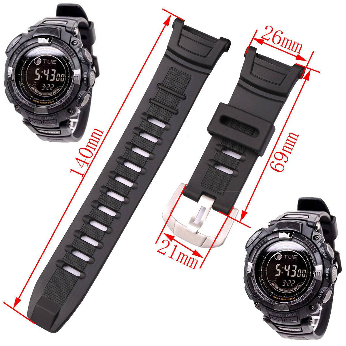 Ремешок для Casio Pro Trek PRG - 40 / PRG - 130 / PRG -240 / PRG - 1500 / PRW - 1500
Ремешок для Casio Pro Trek PRG - 40 / PRG - 130 / PRG -240 / PRG - 1500 / PRW - 1500