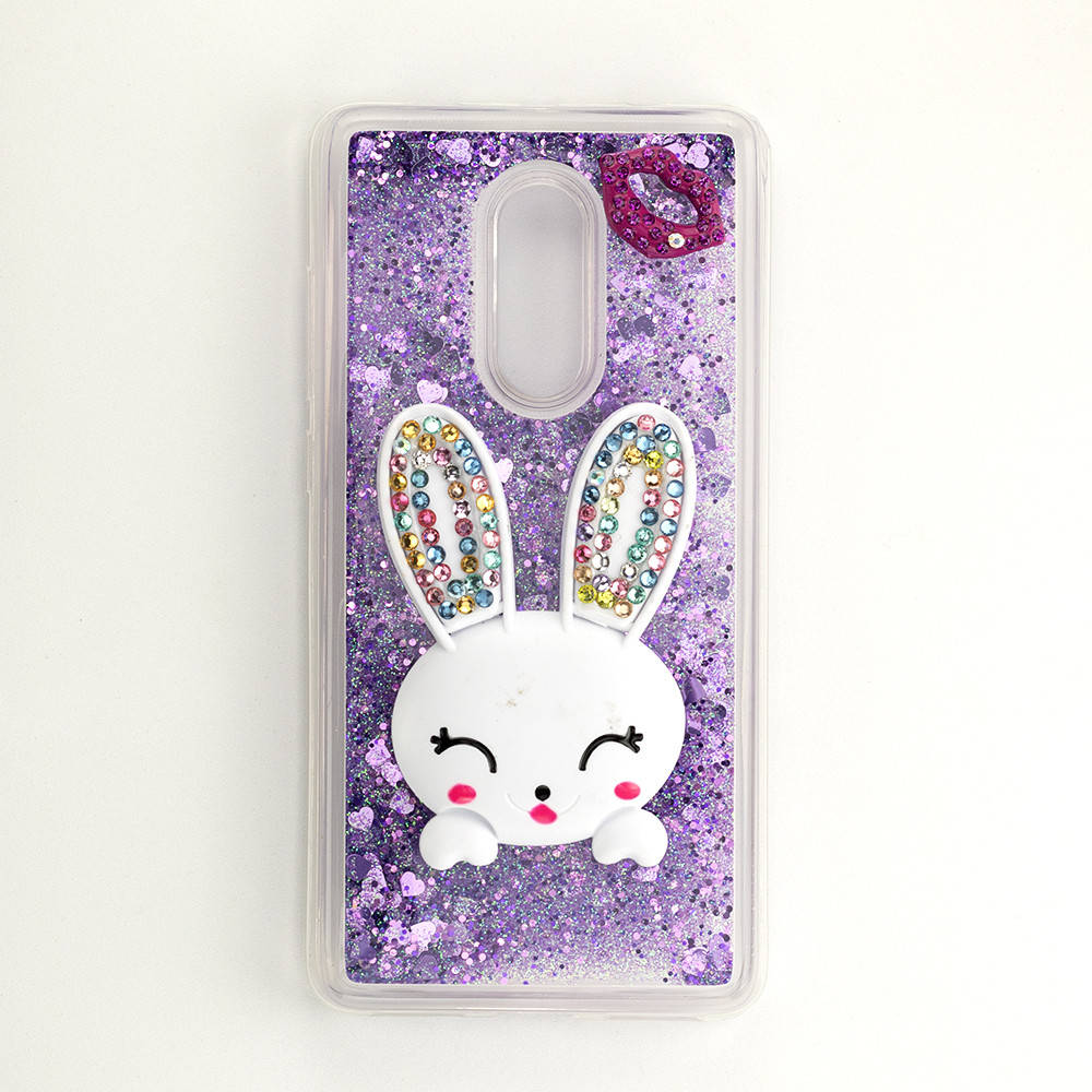 Чехол Glitter для Xiaomi Redmi Note 4x / Note 4 Global Version бампер жидкий блеск Заяц Фиолетовый
Чехол Glitter для Xiaomi Redmi Note 4x / Note 4 Global Version бампер жидкий блеск Заяц Фиолетовый