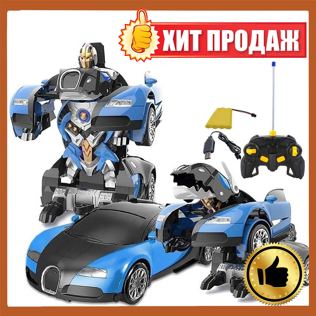Машинка робот-трансформер радиоуправляемая Robot Car Bugatti Size
Машинка робот-трансформер радиоуправляемая Robot Car Bugatti Size