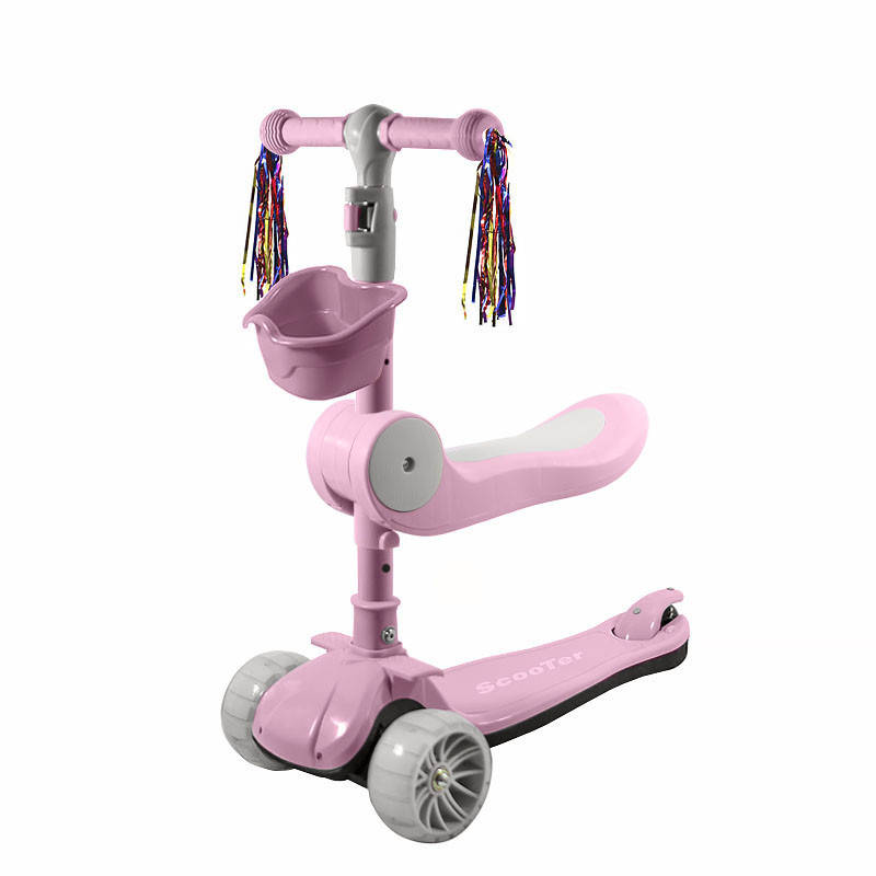 Детский самокат 2 в 1 Scooter BAQ-016-8 Розовый для девочки трехколесный с сиденьем для малышей складной
Детский самокат 2 в 1 Scooter BAQ-016-8 Розовый для девочки трехколесный с сиденьем для малышей складной