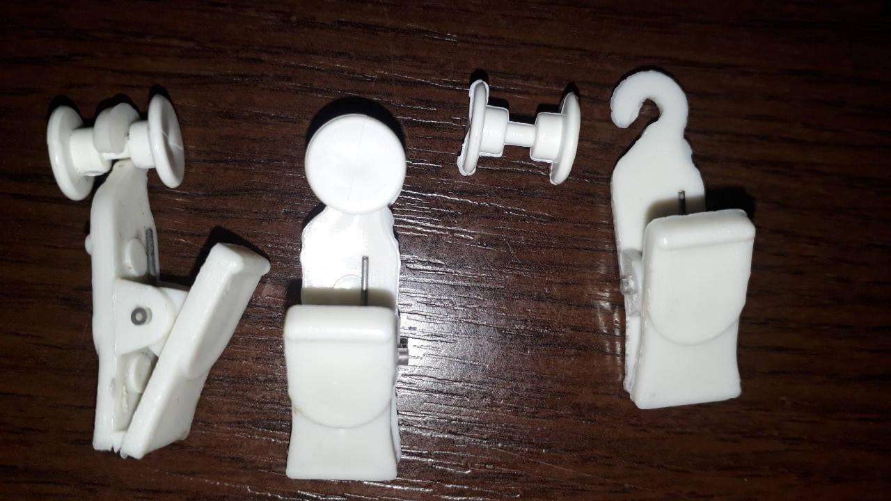 Зажим шторный пластмассовый с роликом, за 100 шт.
Зажим шторный пластмассовый с роликом, за 100 шт.