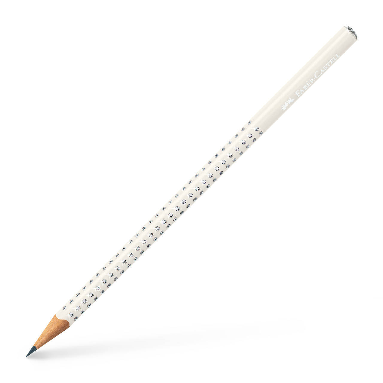 Карандаш чернографитный Faber-Castell Grip Sparkle Coconut milk, белый корпус (кокосовое молоко), 118236
Карандаш чернографитный Faber-Castell Grip Sparkle Coconut milk, белый корпус (кокосовое молоко), 118236