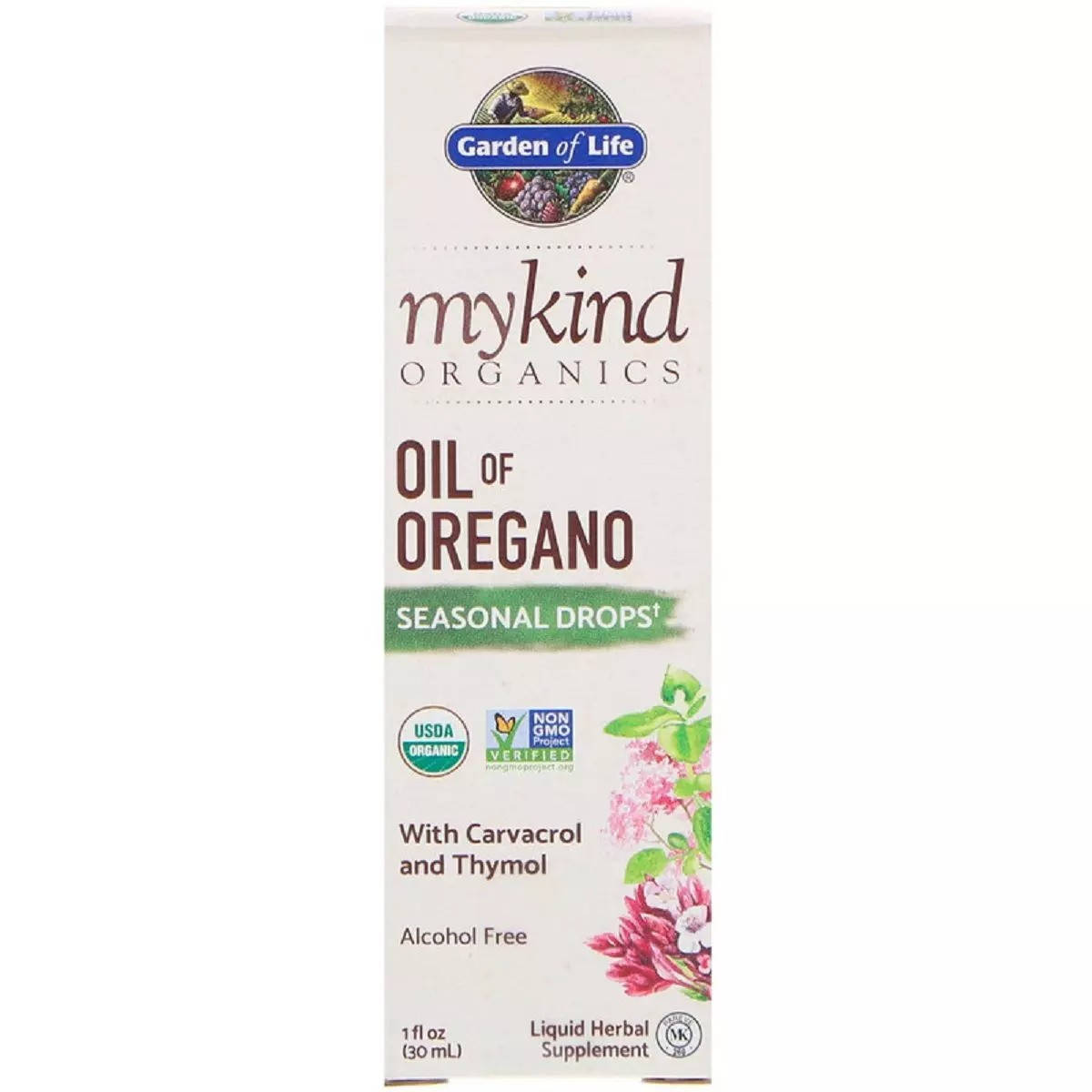 Масло орегано сезонные капли (Oil of Oregano Seasonal Drops) 30 мл 
Масло орегано сезонные капли (Oil of Oregano Seasonal Drops) 30 мл