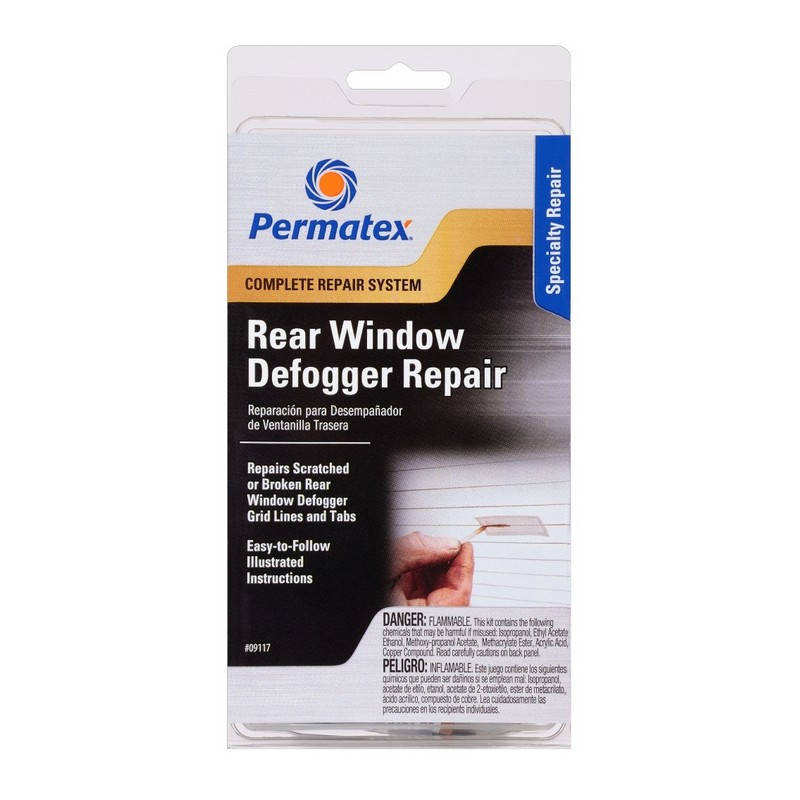Авто набор для ремонта обогрева заднего стекла Клей Permatex Complete Rear Window Defogger Repair Kit (09117)
Авто набор для ремонта обогрева заднего стекла Клей Permatex Complete Rear Window Defogger Repair Kit (09117)