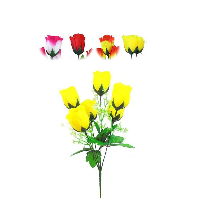 Букет искусственный "Роза"на 6 голов 390мм цвета микс
Букет искусственный "Роза"на 6 голов 390мм цвета микс