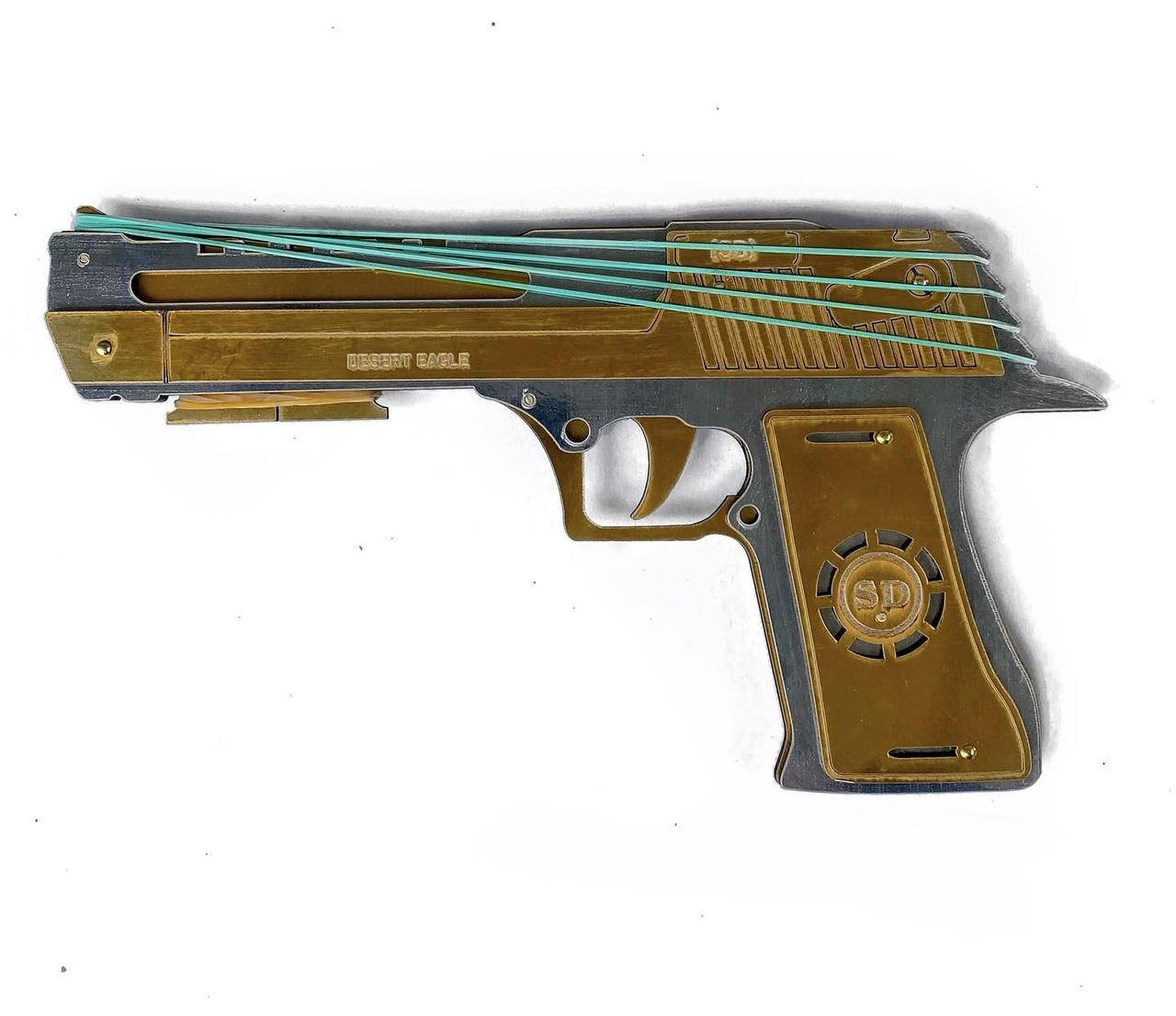 Деревянный Детский Резинкострел Пистолет "Desert Eagle" (Gold), игрушечное оружие, Золотистый
Деревянный Детский Резинкострел Пистолет "Desert Eagle" (Gold), игрушечное оружие, Золотистый