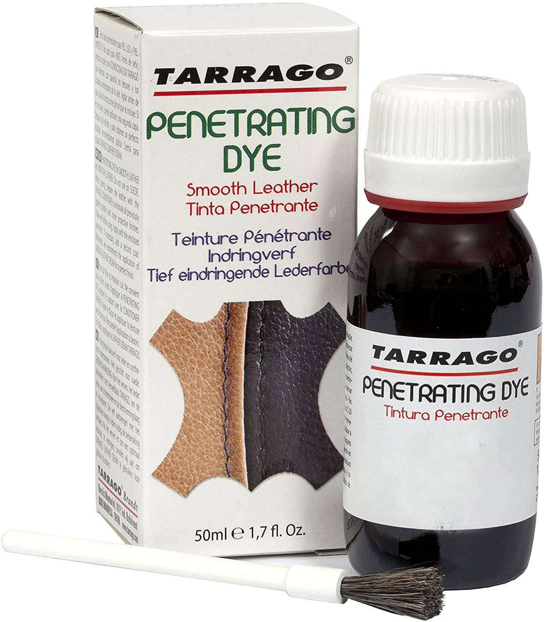Проникающая краска для гладкой кожи Tarrago Penetrating Dye, 50 мл (3 цвета на выбор) Черный (18)
Проникающая краска для гладкой кожи Tarrago Penetrating Dye, 50 мл (3 цвета на выбор) Черный (18)