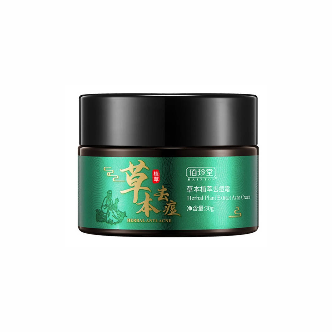 Крем для лица на основе растительных экстрактов против акне Baizton Gerbal Plant Extral Acne Cream
Крем для лица на основе растительных экстрактов против акне Baizton Gerbal Plant Extral Acne Cream