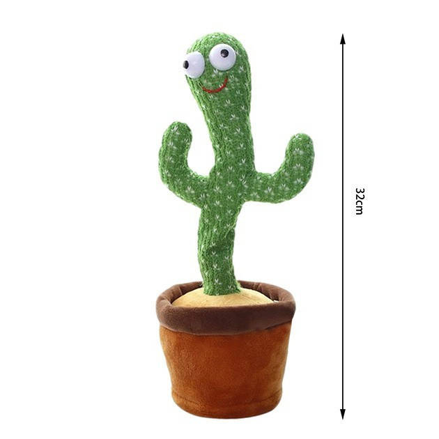 Танцующий кактус поющий 120 песен с подсветкой работает от аккумулятора Dancing Cactus, Зелёный
Танцующий кактус поющий 120 песен с подсветкой работает от аккумулятора Dancing Cactus, Зелёный