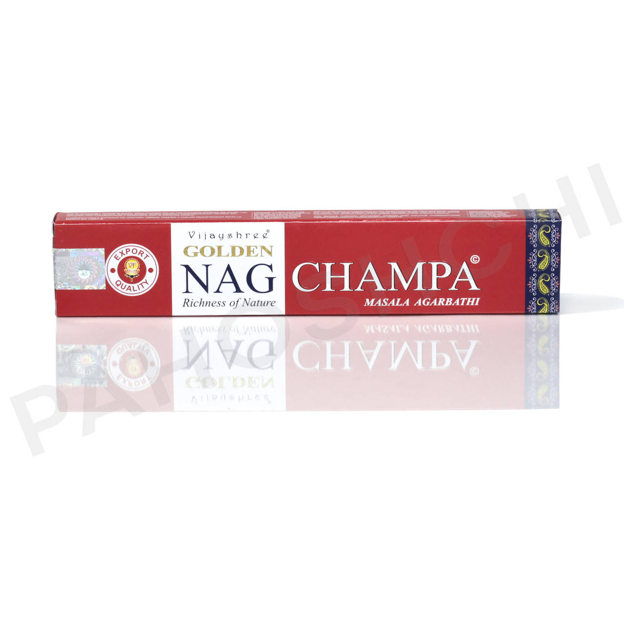 Аромапалочки, благовония Champa / Чампа ( Vijayshree, Golden NAG ) Голден Наг, 15 грам (уп. - 15 палочек)
Аромапалочки, благовония Champa / Чампа ( Vijayshree, Golden NAG ) Голден Наг, 15 грам (уп. - 15 палочек)