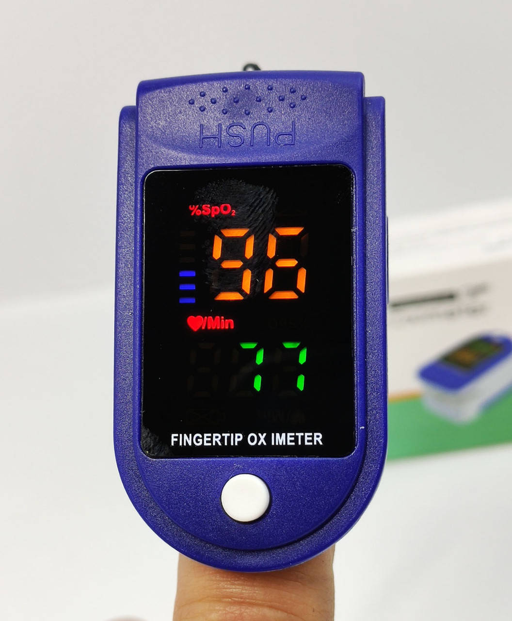 Пульсоксиметр , оксиметр , прибор для измерения сатурации и пульса Fingertip Pulse Oximeter SpO2 Lk87
Пульсоксиметр , оксиметр , прибор для измерения сатурации и пульса Fingertip Pulse Oximeter SpO2 Lk87