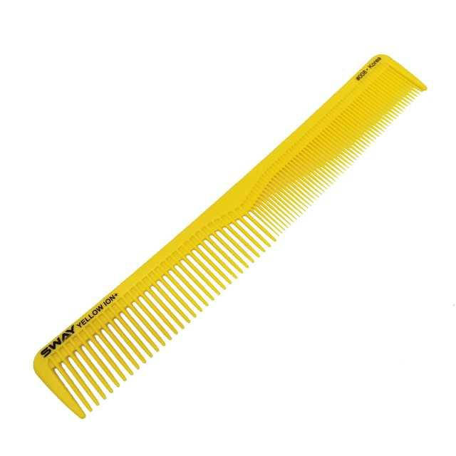 Парикмахерская расческа для стрижки волос SWAY Yellow Comb Ion+ 008, комбинированная прямая, Желтый
Парикмахерская расческа для стрижки волос SWAY Yellow Comb Ion+ 008, комбинированная прямая, Желтый