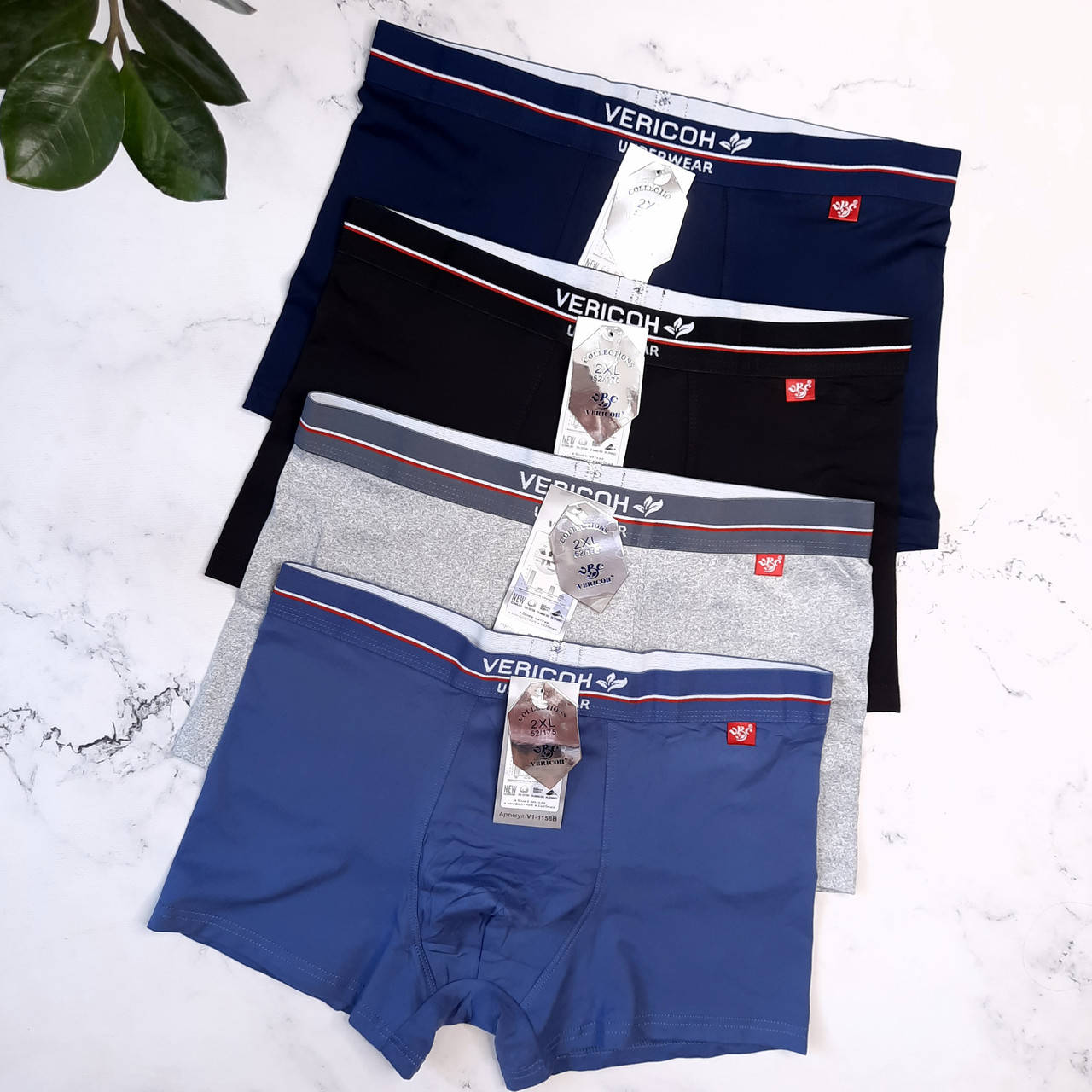 Мужские трусы боксеры от XL до 4XL размеры шорты верикон VERICON мужское белье, Синий
Мужские трусы боксеры от XL до 4XL размеры шорты верикон VERICON мужское белье, Синий