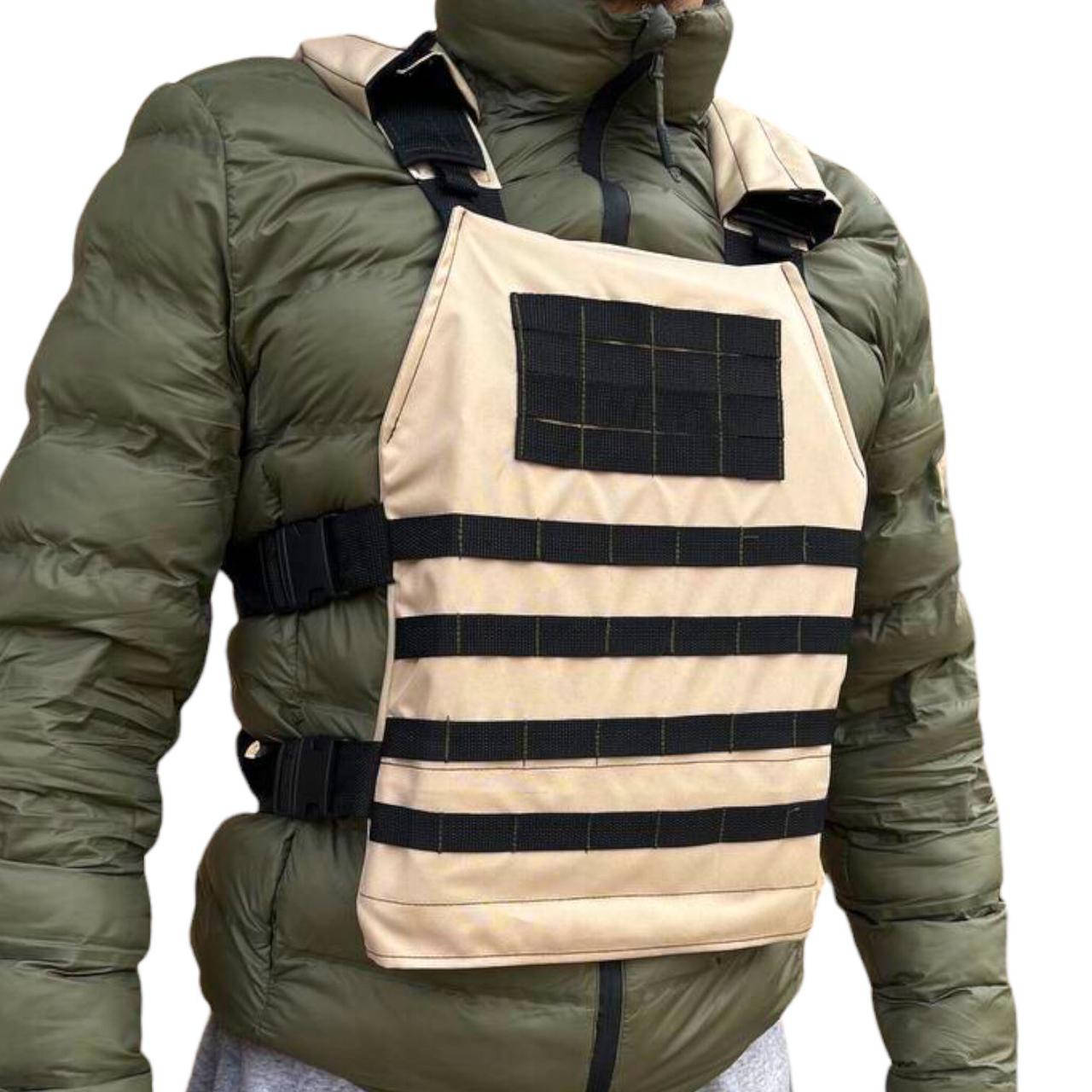 Бронежилет чехол Cordura 1000D для скрытого и наружного ношения Бронежелет для плит плитоноска
Бронежилет чехол Cordura 1000D для скрытого и наружного ношения Бронежелет для плит плитоноска