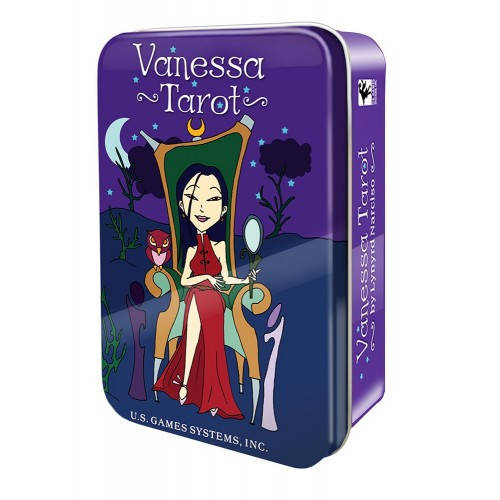 Карты Таро Ванессы — Vanessa Tarot in tin box (Оригинал) 
Карты Таро Ванессы — Vanessa Tarot in tin box (Оригинал)