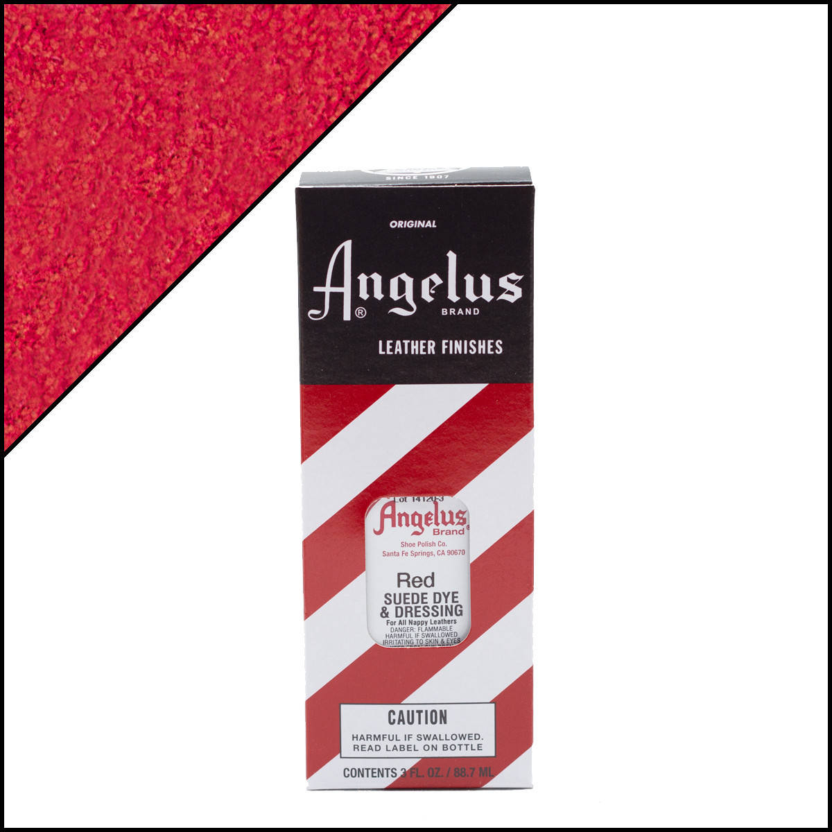 Краситель для замши Angelus Red (красный) 50 мл.