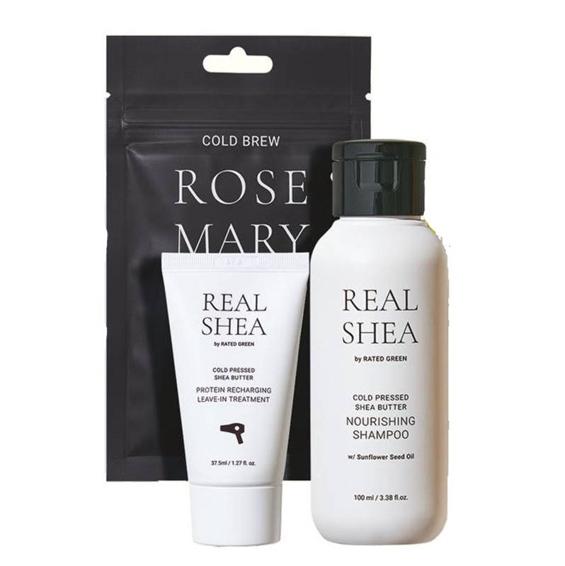 Мини-набор Rated Green Real Shea Mini Kit Rosemary шампунь 100 мл + термозащита 37.5 мл + маска 50 мл
Мини-набор Rated Green Real Shea Mini Kit Rosemary шампунь 100 мл + термозащита 37.5 мл + маска 50 мл